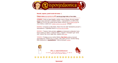 Desktop Screenshot of ispovjedaonica.faithweb.com
