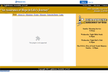 Tablet Screenshot of lighthouse-ag.faithweb.com