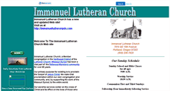 Desktop Screenshot of immanuel.faithweb.com