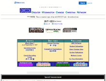 Tablet Screenshot of gwccn.faithweb.com