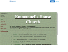 Tablet Screenshot of ehouse.faithweb.com