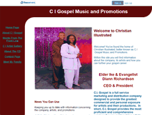 Tablet Screenshot of cigospelmusic.faithweb.com