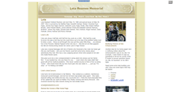 Desktop Screenshot of letareames.faithweb.com
