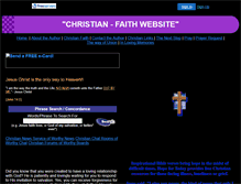 Tablet Screenshot of godbless.faithweb.com