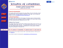 Tablet Screenshot of lambcouncil5723kofc.faithweb.com