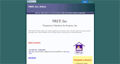 Desktop Screenshot of prepinc.faithweb.com