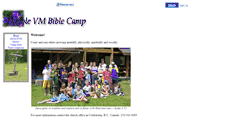 Desktop Screenshot of 2vmbiblecamp.faithweb.com
