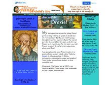 Tablet Screenshot of praxis.faithweb.com