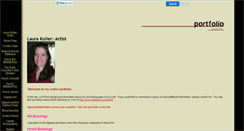 Desktop Screenshot of laurasart.faithweb.com