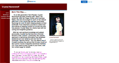 Desktop Screenshot of crystalravenwolf.faithweb.com