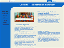 Tablet Screenshot of gobelins.faithweb.com