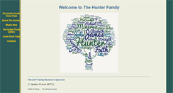 Desktop Screenshot of hunterfamily.faithweb.com