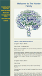 Mobile Screenshot of hunterfamily.faithweb.com