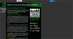 Desktop Screenshot of kansascityallianceracewayministries.faithweb.com